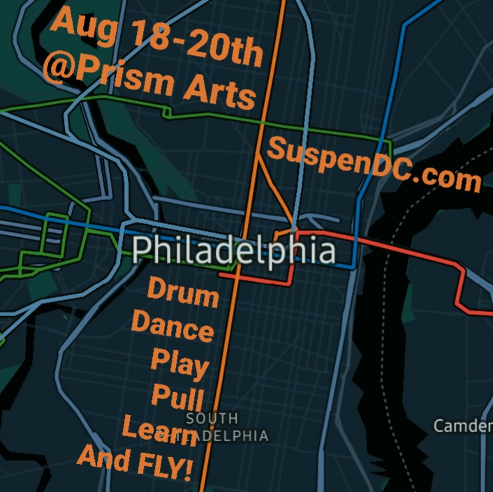 SuspenDCTeam's tweet photo. Whoohoo! Time to get your tickets and book your flights!
Aug 18-20th We are teaming up with Prism Arts & MartiParti and heading to Philly for a whole weekend of fun!
https://t.co/CB46kTq80g
#hooks #fleshhooksuspension #hooksuspension #hookpull #piercing #SuspenDC https://t.co/QNzqDW71IH