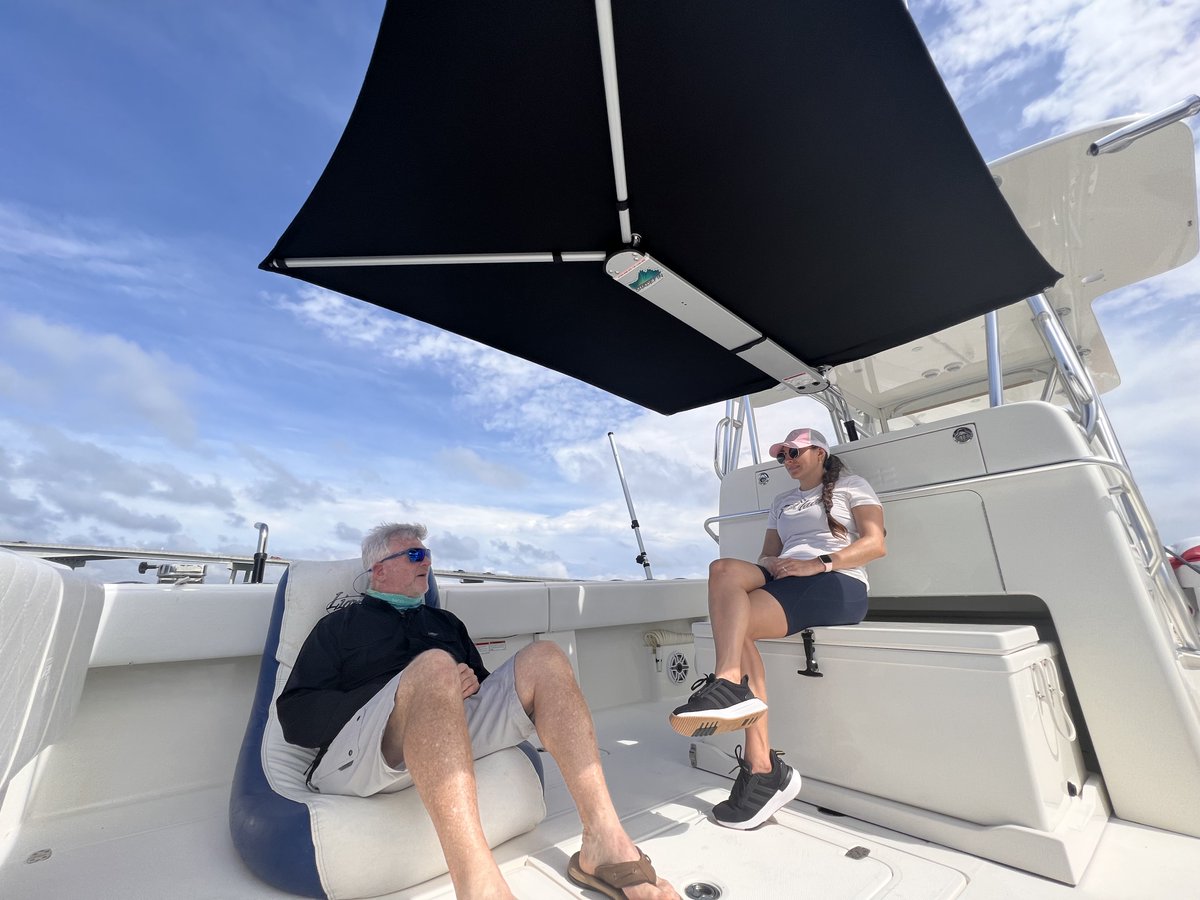 taco_marine's tweet photo. ShadeFin provides 50+ UPF of sun protection so you can spend more time on the water with family and friends.

@fishliquidfire #shadowinseconds #shadefin #boatshade #sunprotection #seaveeboats #northcarolina #beaufort #oceantamer #marinebeanbag #friends #coworkers #boat https://t.co/XYUccRxTE8