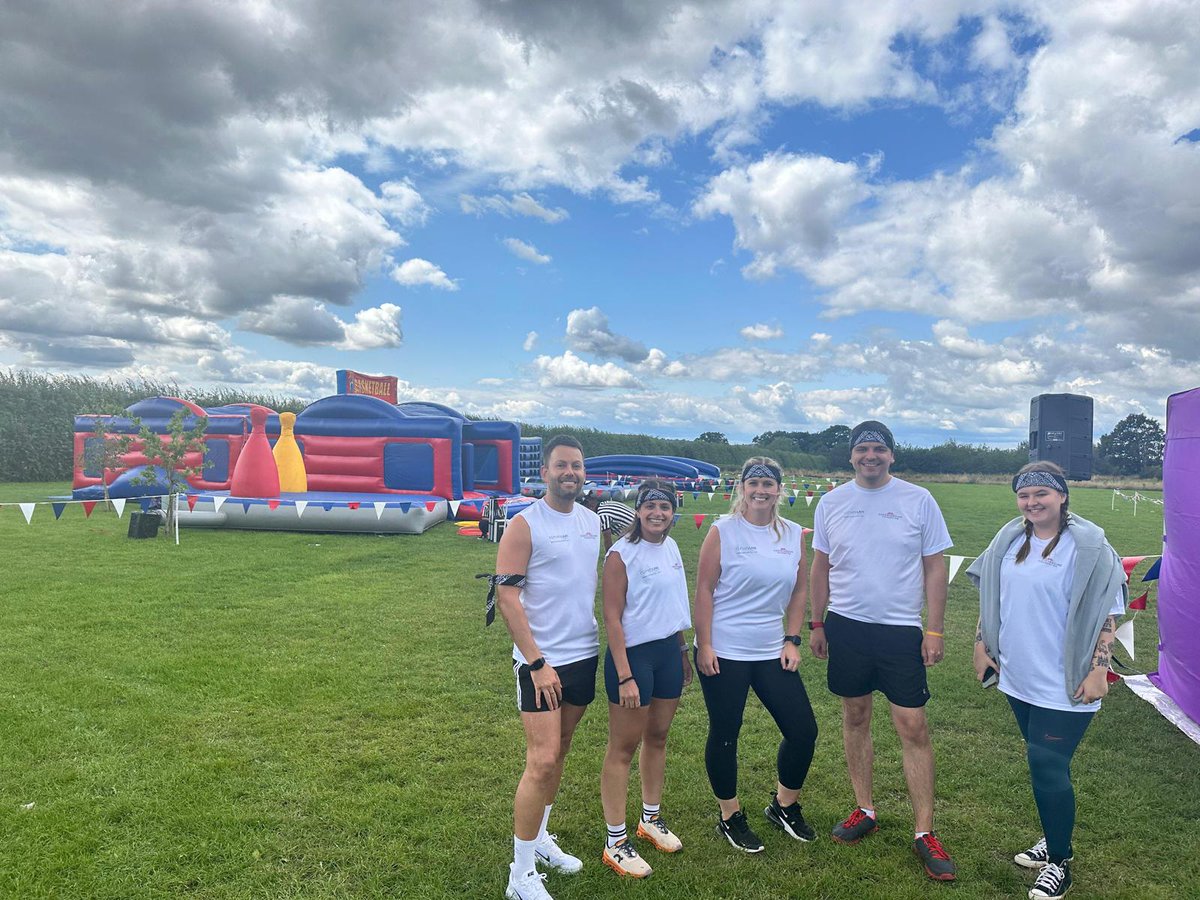 ConveyancingFnd's tweet photo. The ‘Convey Charity Crusaders’ have been taking part in the @AconveyancingUK  ‘It’s A Knockout’ event in aid of Samuel’s Promise!

Samuel’s Promise was nominated for our Charity Grants Scheme and we have proudly donated £2,000. Good luck all! 

https://t.co/aDzzqXFg6y https://t.co/rBg3eXIXkH