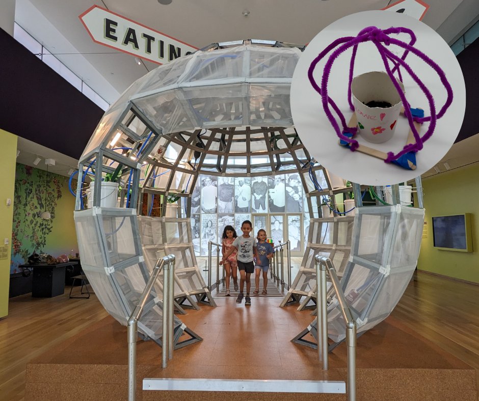 Summer camp is in session! Parents: there’s still time to sign up for our final week of Creative STEM Summer Camps, inspired by the Museum’s exhibitions, with <a href="/TheGiantRoom/">The GIANT Room</a> (July 31-August 4). Details: bit.ly/3J8BRDW
