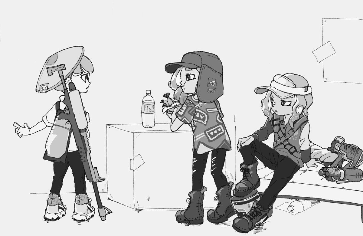 「そろそろイベマ始まるって」 #Splatoon3