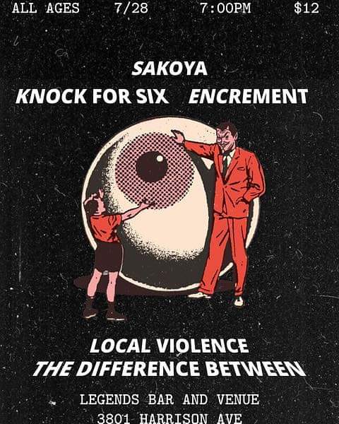 TheAceofShades's tweet photo. @knockforsixband will be down in the Cincy/Dayton area this Friday @ Legends 👀 

#K46 #FindingProvidence #MessingAround #HalfHearted
#LegendsBarAndVenue #EmoAltRock #PopPunk 
#Cincinnati #Dayton #Ohio https://t.co/w0HrJHicDk
