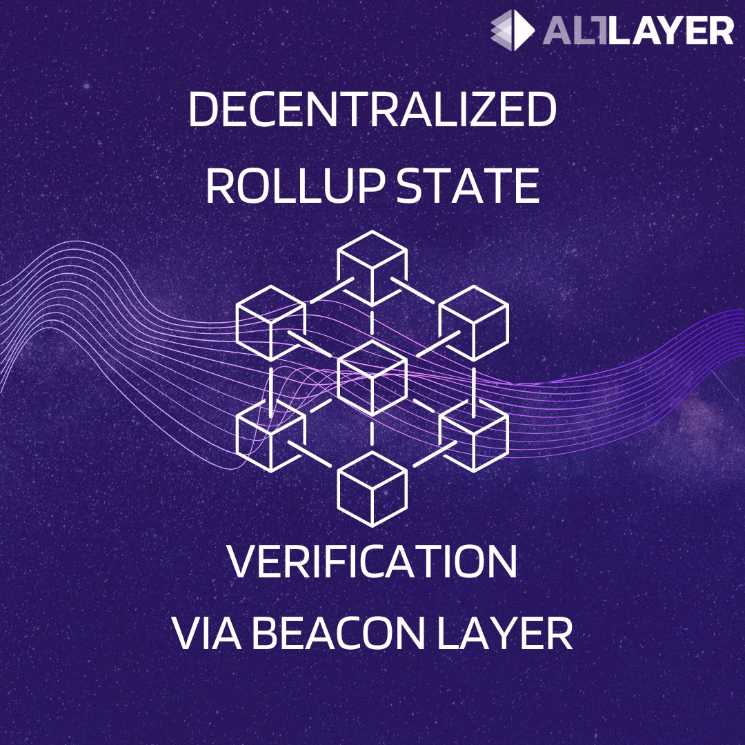Pkh_biz's tweet photo. 🧵1/14 A deep dive today into the decentralized rollup state verification via the Beacon Layer, a core feature of @alt_layer .⬇️
#altlayer #rollup #beaconlayer https://t.co/Z7MbvSAJYZ