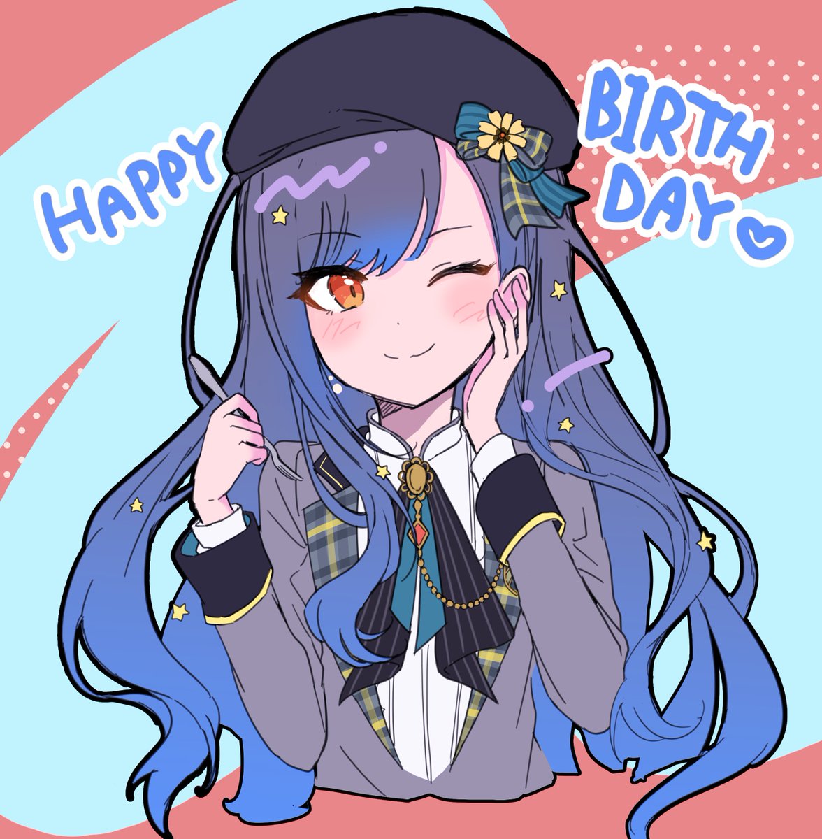 #白石杏誕生祭2023
 #prsk_FA 
杏ちゃんお誕生日おめでとう～！！