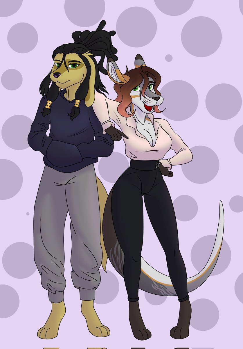 Lazy_Lizkola's tweet image. Artrade with @NHarshavin ❤️✨

#furry #furryartwork #furryfandom  #SFW #furryart #digitalart #DigitalArtist