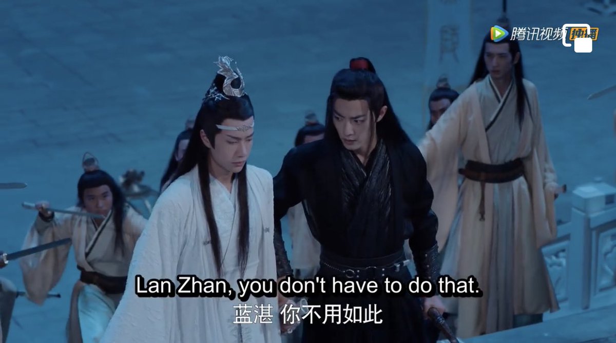 xiaobaiiii_'s tweet photo. @NSMG_TheUntamed THIS SCENE!!! when LZ is ready to sacrifice everything for WWX, its like a 'do or die' moment, since WWX is back he will do everything to keep him by himself and safe coz he regret not doing it before. its WWX over everyone else
#TheUntamedMemory https://t.co/RmcwcdaunA
