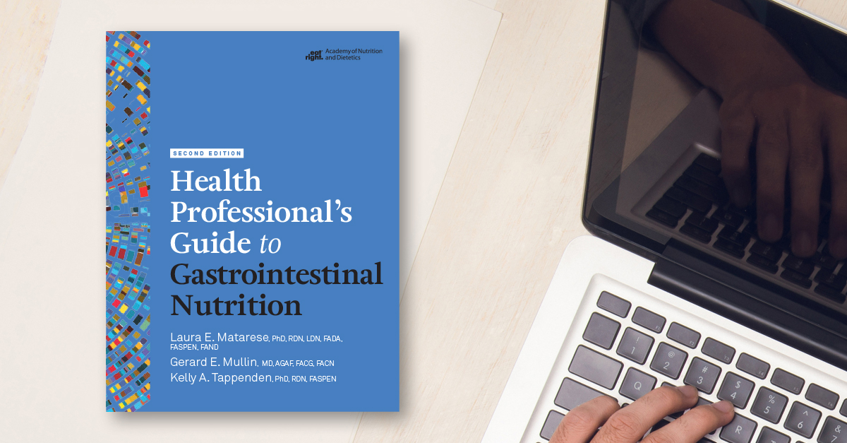 eatrightPRO's tweet photo. Earn 12 CPEUs when you read the "Health Professional's Guide to Gastrointestinal Nutrition, 2nd Ed.!"
Download it today to get up-to-date information on nutrition care for your patients with gastrointestinal disorders: https://t.co/0KRS5LMHGd
#eatrightPRO #rdchat #RDNCPE https://t.co/x4SiJyrtUB