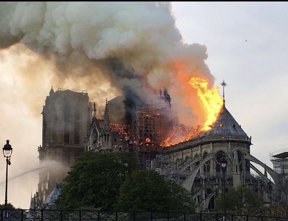 jusko_bout's tweet photo. Honnêtement , qui normalement constitué, a eu envie de rire devant Notre-Dame en flamme ? QUI ?? Ces 2 ignobles individus l’ont fait ! Leur but : détruire la France et ses valeurs !  Ces 2 là font partie du WEF ! Ne l’oubliez jamais ! https://t.co/fZdbteRCb2