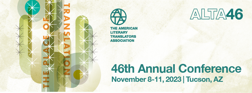 LitTranslate's tweet photo. 📢 Registration is officially open for #ALTA46: The Place of Translation!
Click here to find out about rates and how to register, along with some pertinent information (including a draft schedule!) for our first fully in-person conference since 2019: - https://t.co/c2VuKDkf1K https://t.co/kXI0HkHbSw