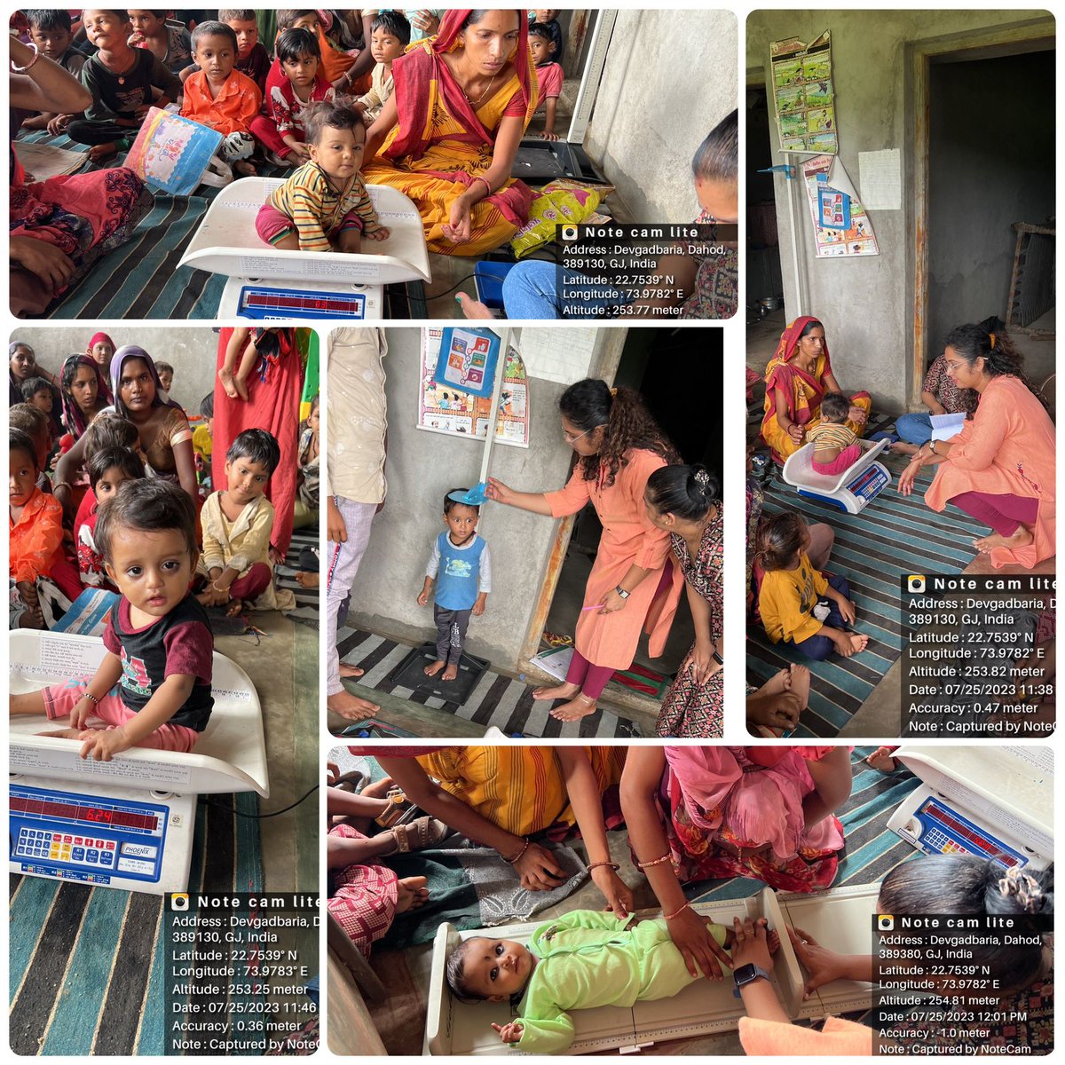 આજ રોજ દેવગઢ બારીયા ઘટક 1 ના Cdpo શ્રી દ્વારા અંતેલા ચણોઠા આંગણવાડી કેન્દ્રમાં બાળકોના વજન ઊચાઈ ક્રોસ વેરીફાઈ કરવામાં આવ્યા.<a href="/BhanubenMLA/">Bhanuben Babariya</a> <a href="/CMOGuj/">CMO Gujarat</a> <a href="/DahodDdo/">DDO Dahod</a> <a href="/DahodPo/">District ICDS,Office Dahod</a> <a href="/nirala_kk/">KKNirala</a> <a href="/WCDGujarat/">Women & Child Development, Govt of Gujarat</a>