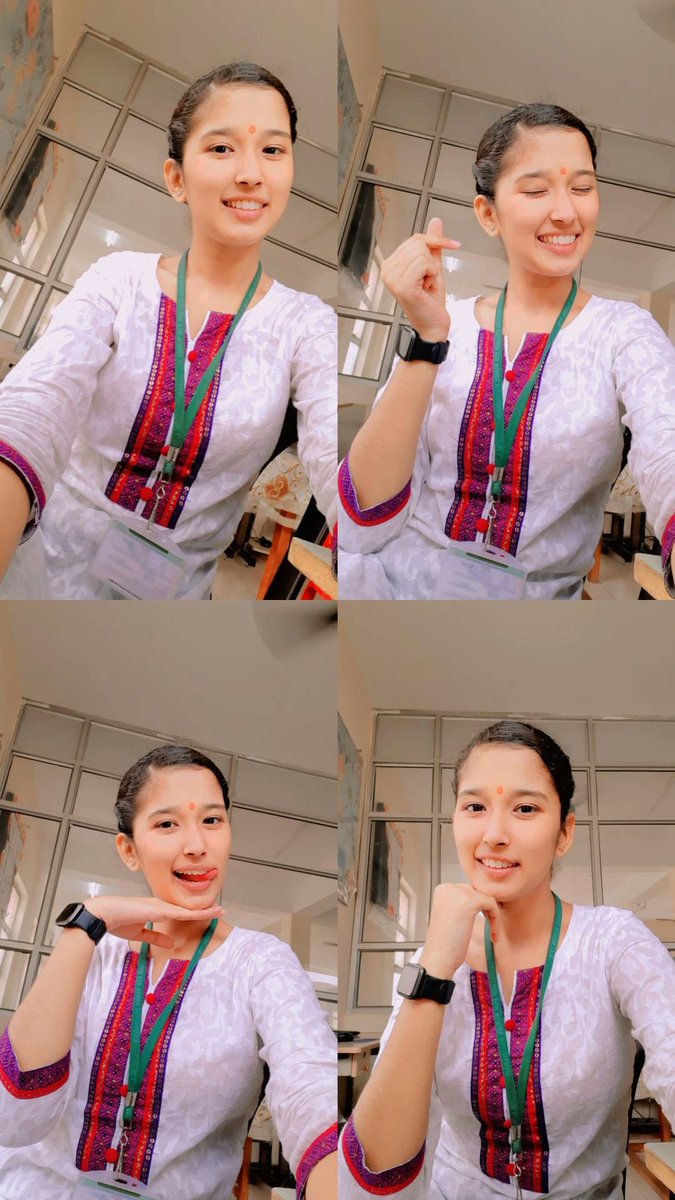 32Nisha's tweet photo. Me after a long semester break❤️🤍✨️ #heytwitter #TwitterX https://t.co/9OEpTQhcaT
