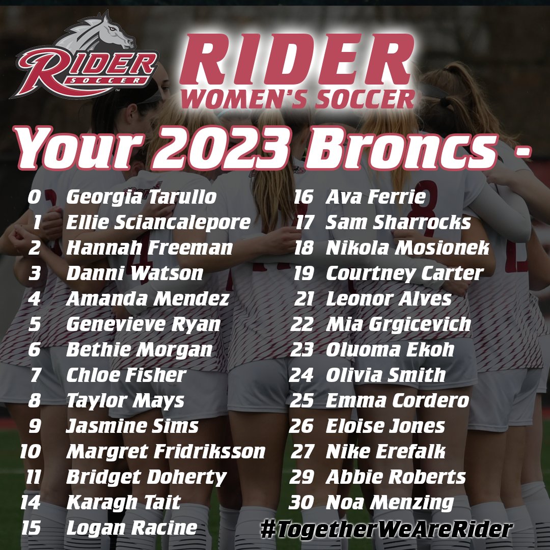 Rider University Women's Soccer tweet media