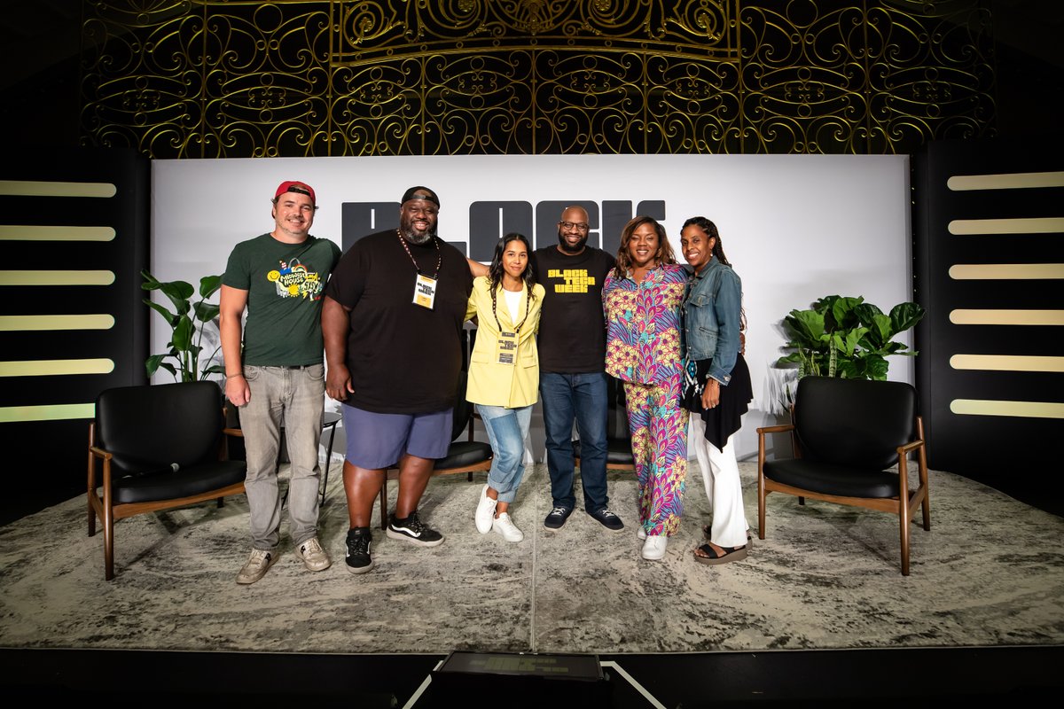 BlackTechWeek's tweet image. We heard you. 🖤

#BlackTechWeekend will be in Detroit from October 12th - 14th! 🙌🏾 

A special thank you to our sponsors at the @songfoundation and Venture 313 @GilbertFamilyFd ✨

To learn more visit 👉🏾 prn.to/3Ov9WRN

#Detroit #BTW23