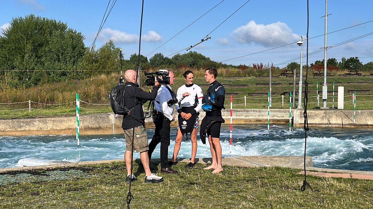 Paddle UK (@paddle_uk) on Twitter photo 📺We welcomed <a href="/BBCBreakfast/">BBC Breakfast</a> to <a href="/LeeValleyWWC/">LeeValleyWhiteWater</a> this morning to chat to <a href="/joeclarkek1/">Joe Clarke MBE</a> , <a href="/Mall_Franklin/">Mallory Franklin</a> & <a href="/slalom_burgess/">Adam Burgess OLY</a>
They talk about the journey to Paris and the 2023 World Championships at Lee Valley this September
Find us at 48.30, 1:26.41 and 2:50.30
bbc.co.uk/.../epi.../m00… 📺We welcomed <a href="/BBCBreakfast/">BBC Breakfast</a> to <a href="/LeeValleyWWC/">LeeValleyWhiteWater</a> this morning to chat to <a href="/joeclarkek1/">Joe Clarke MBE</a> , <a href="/Mall_Franklin/">Mallory Franklin</a> & <a href="/slalom_burgess/">Adam Burgess OLY</a>
They talk about the journey to Paris and the 2023 World Championships at Lee Valley this September
Find us at 48.30, 1:26.41 and 2:50.30
bbc.co.uk/.../epi.../m00…