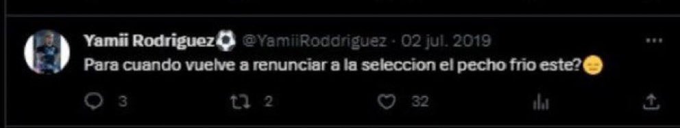 twitter no es para tibios… por eso voy a decir lo que pienso: el problema no es que seas fan de CR7 (me chupa un huevo y de hecho para mi es un crack) pero bardeaste a Messi y diste a entender con un mg que Arg compró el mundial y después vestis la camiseta <a href="/YamiiRoddriguez/">Yamii Rodriguez⚽</a>
