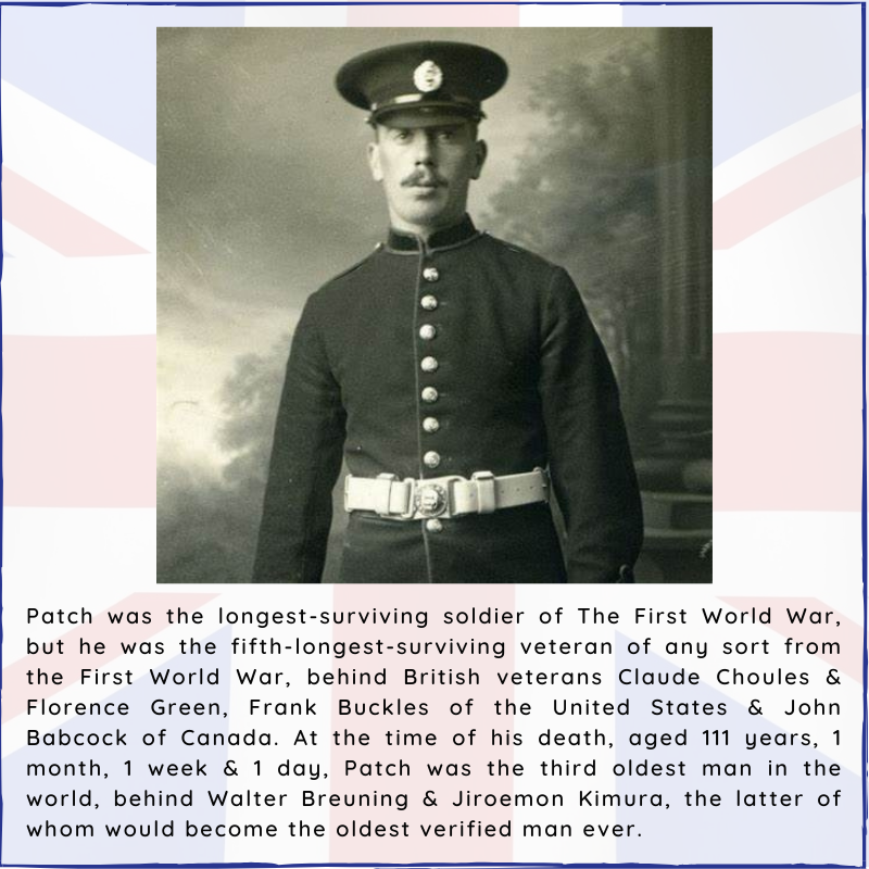 BritishHistorym's tweet photo. #otd 25 July 2009 – Harry Patch died (b. 1898)
Dubbed in his later years "the Last Fighting Tommy", was an English supercentenarian, briefly the oldest man in Europe, & the last surviving trench combat soldier of the First World War from any country.
#harrypatch #britishhistory https://t.co/y9INLci9wi