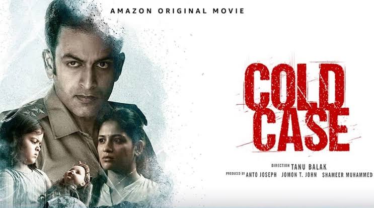 2. Cold Case starring #prithvirajsukumaram 
  @AditiBalan in the leads offers a good mystery thriller with blend of horror elements to it.
Director Tanu Balak did a good job in his debut.
Anil Nedumangad n #poojamohanraj with other actors were equally good.
#coldcase #aditibalan