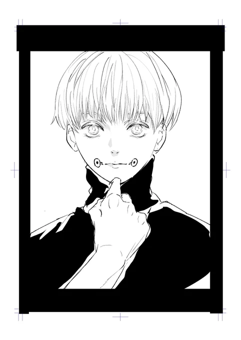 進捗、というか供養。表情これじゃないな…となって描き直す。もう迷ってる場合じゃないけど 