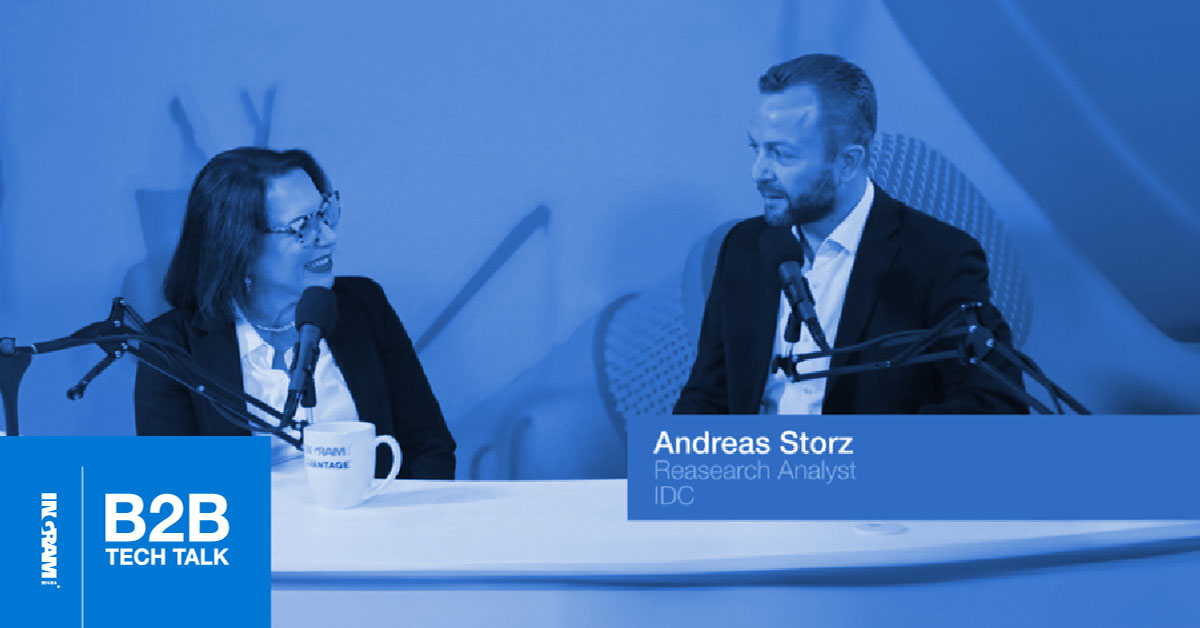 🎧 Tune in to the #B2BTechTalk podcast for an exciting conversation with Andreas Storz, IDC's research manager. Discover the future of B2B tech, from AI to data-driven strategies. 

Don't miss out: bit.ly/46NUOpq 

#B2Bpodcast #IngramMicro #IDC #B2Btechnology