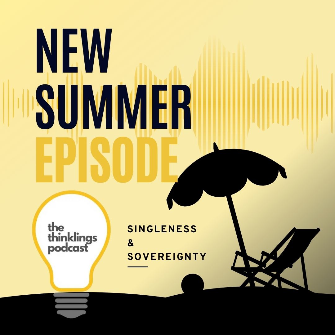 Singleness & Sovereignty

#tuneintoday
•Apple: podcasts.apple.com/us/podcast/the…
•Spotify: open.spotify.com/episode/56eqds…
•Google: podcasts.google.com/?feed=aHR0cHM6…

#thinklingspodcast #thinklings #summer #summerseason #summer2023 #singleness #sovereignty #christiansingles #sovereigntyofgod