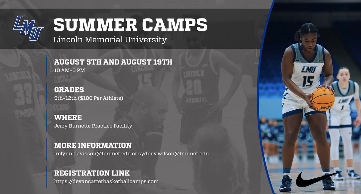 🚨 Elite Camp Szn 🚨 Join us August 5th or August 19th! This is a great opportunity to meet our staff, the players and COMPETE😈 Sign up using the link below! Registration link: devancarterbasketballcamps.com