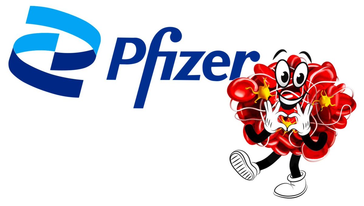 TheBabylonBee's tweet photo. Pfizer Introduces New Mascot 'Clotty' https://t.co/mi2a9OEhLj https://t.co/E2wFjKfHjH