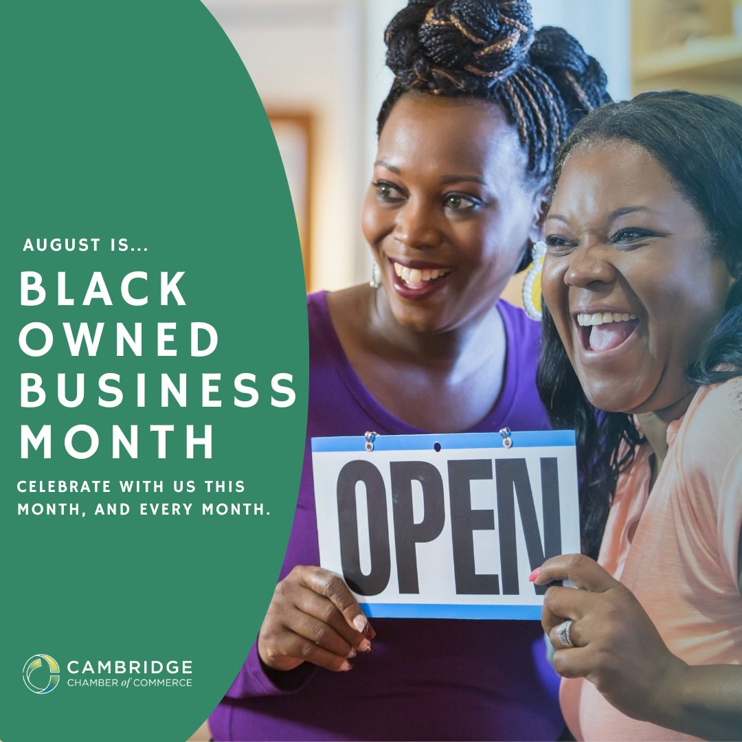 August is a month dedicated to recognizing and celebrating Black-owned businesses. The Chamber would like to showcase and honor these businesses throughout the month August. We invite you to share the details of your business by filling out the form here: conta.cc/4737JUC