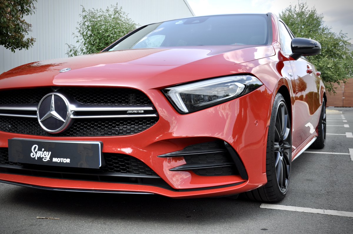 SpicyMotor's tweet image. 🚨 Nouvelle voiture en stock 🚨

A35 AMG 4 Matic de 2019 

Avec seulement 37 200KM au compteur et 306 CH sous le capot, ce magnifique A35 full options saura s&apos;occuper avec brio du quotidien de son prochain propriétaire ! 

( Plus d&apos;information : spicymotor.fr )
