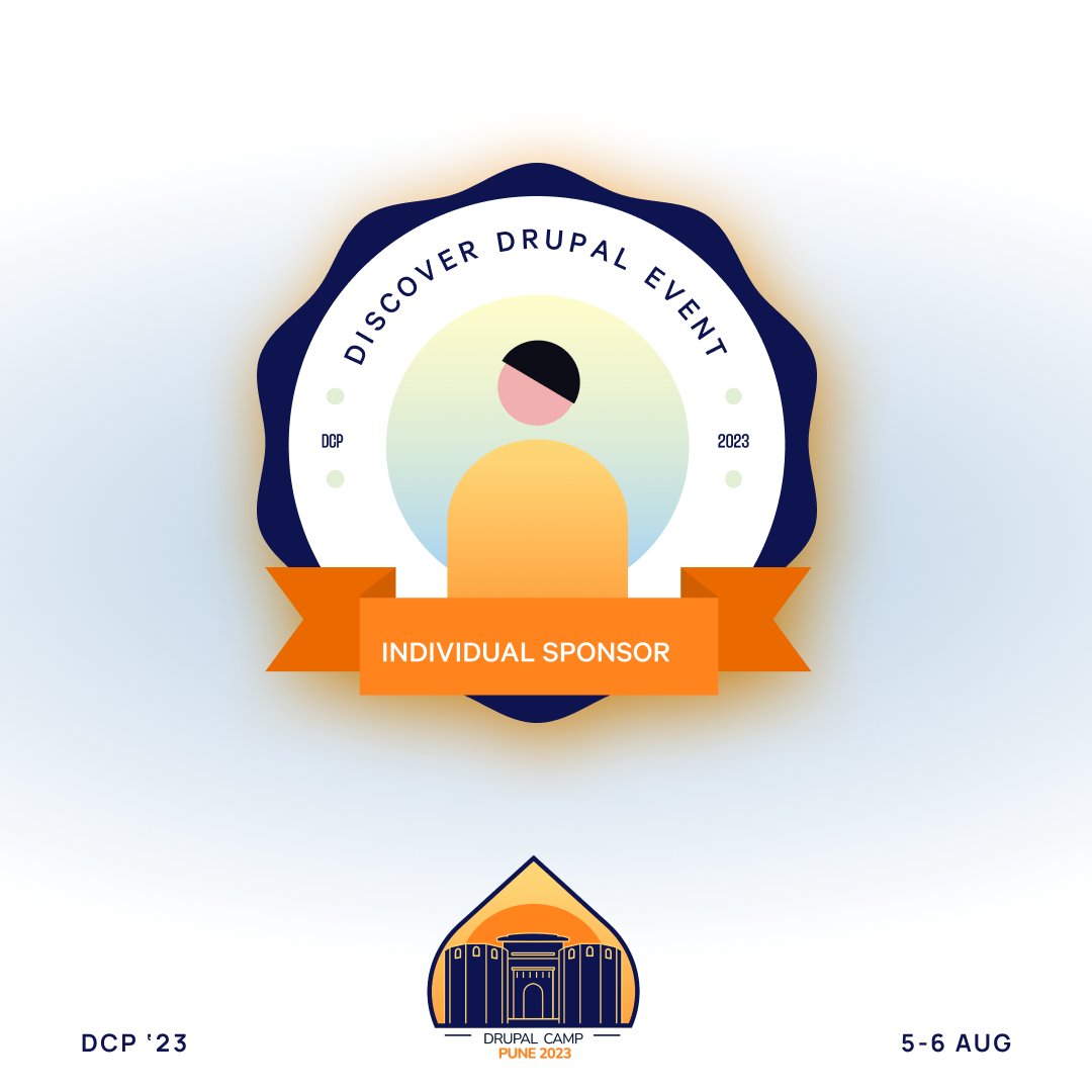 📢Call for Individual Sponsorship🌟

🏅Special badge at the event
🍽️Invitation to the networking dinner/after party
💻Digital badge on your Drupal profile

Together, let's make a difference!🤝

To sponsor, please check out lnkd.in/dP4FrTi8

#drupal #drupalPune #opensource