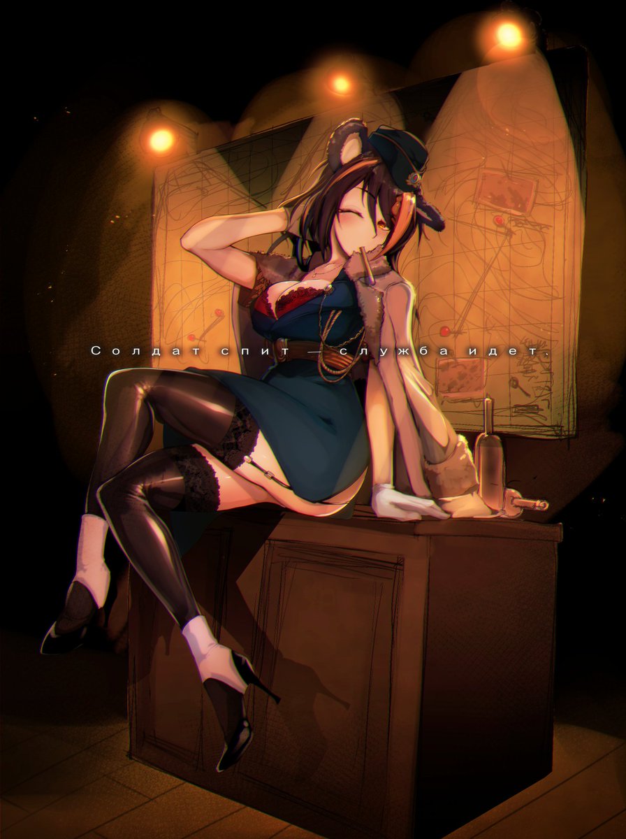 「#見た人は無言で黒髪を載せる  」|龍トウのイラスト