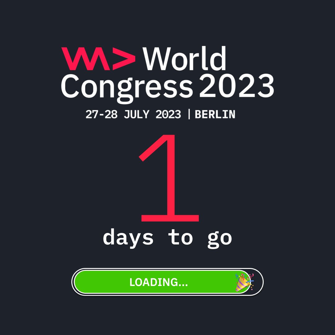 WeAreDevs's tweet photo. WeAreDevelopers World Congress 2023 kicks off tomorrow with the first side sessions and pre-check-in events! Get ready for an unforgettable experience, exclusively tailored to developers like you 🫶. See you there! 🪩🎉 https://t.co/VImTdkRx6Y