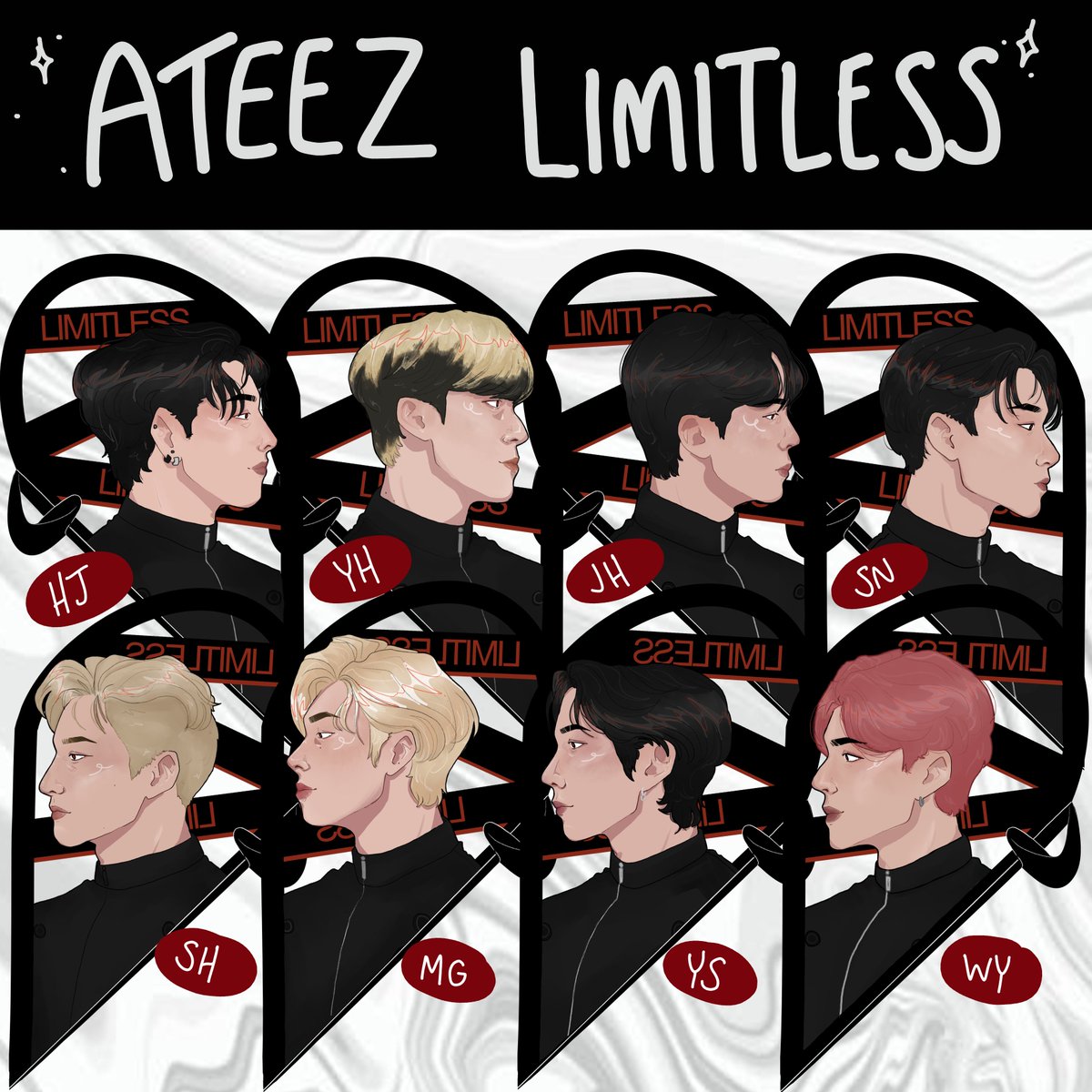 memoriesmze's tweet photo. yoo... my ateez charms are now in my store
♡link in bio 
 #ATEEZ #ateezfanart #ateezwts https://t.co/3Ra5NJvMRz