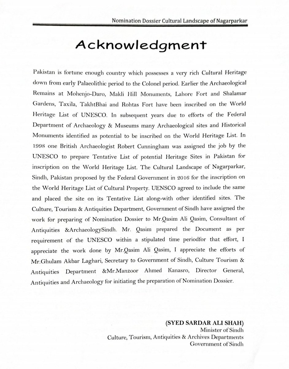 HullioSikandar's tweet photo. @myaseenrind @saeedsangri @khalidkoree @Rooplo_Kolhi @JSQMBashir_Khan @TaniaPalijo @AliRind @sardarshah1 @MuradAliShahPPP محترم ياسين صاحب! 

ھي آھي ان سرڪاري دستاويز جو اميج جيڪو يونيسڪو کي سنڌ حڪومت وارو سياحت ۽ ثقافت کاتو ۽ وزير سردار شاھ پنھنجي سربراھي ۾ پنج سال اڳ جمع ڪري چڪو آھي!

انکانپوء توھانکي ھي سڄو ٿريڊ خود وري لکڻ گھرجي يا پاڻ ڪر سوال ۽ وٺ جواب واري فضول مشق شروع ڪيون؟ https://t.co/GR6qAO1Wai