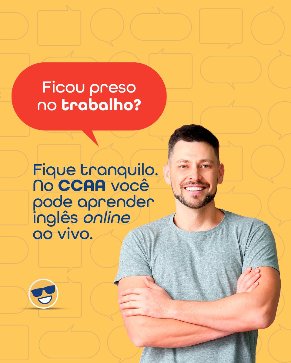 CcaaParacatu's tweet photo. O CCAA tem o método pra você falar de verdade, onde estiver. 😉

Teste os seus conhecimentos e dê mais um passo para falar naturalmente. 🗣

Entre em contato e saiba mais 👆

#ccaa #ccaaparacatu #paracatu #ingles #inglesonline #inglesnoinstagram #inglesparaotrabalho https://t.co/6FXakujkvU