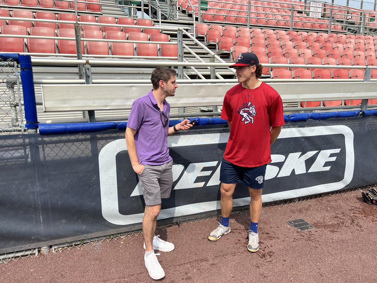 Good morning from Baseballtown!   <a href="/RumblePoniesBB/">Binghamton Rumble Ponies</a> are opening up a six-game set with the <a href="/ReadingFightins/">Reading Fightin Phils</a>. 

Ponies reliever Trey McLoughlin ( <a href="/_trey_32/">Trey Courter Mcloughlin</a>) joins us at 11:45. We talk about his success at the AA level, the bullpen’s dominance, and playing college ball <a href="/Stags_Base/">Fairfield Baseball</a>!