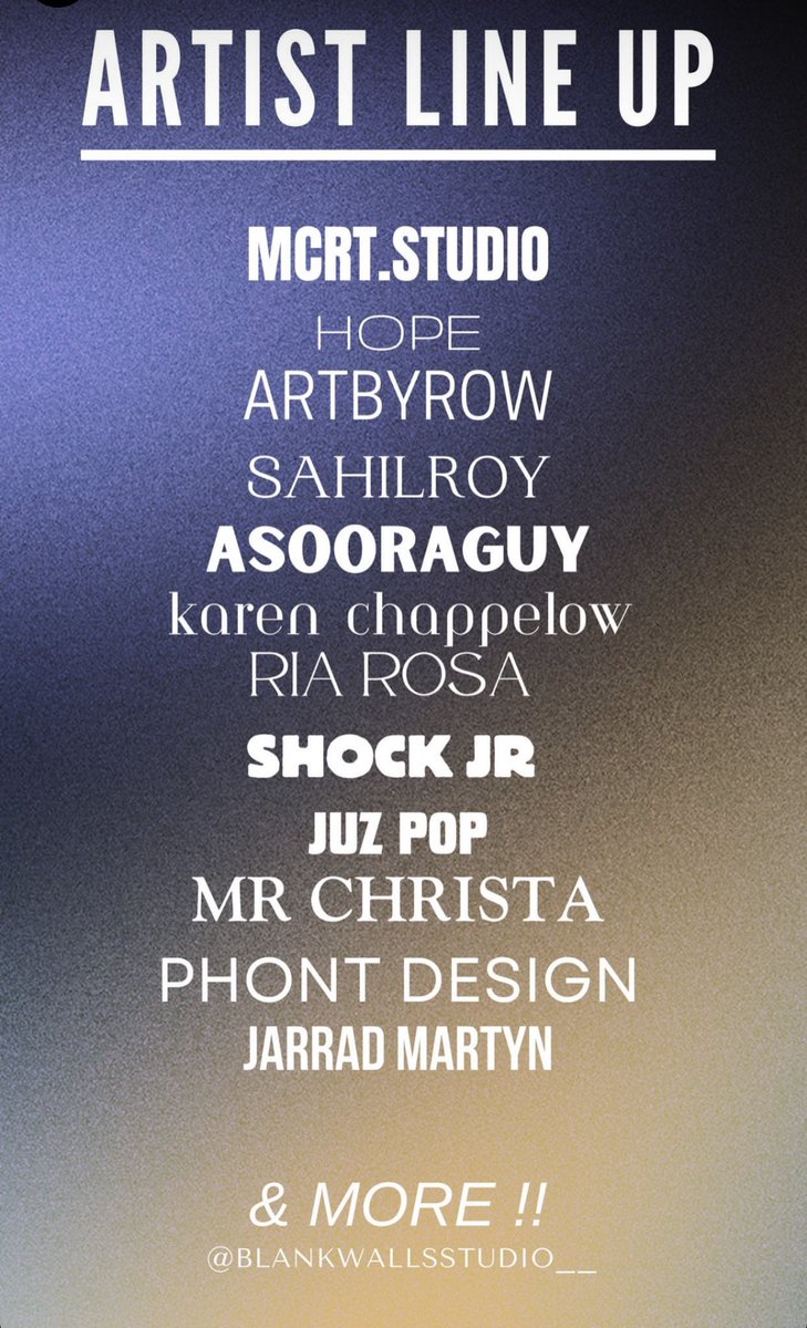 jflunder's tweet photo. I’ll be exhibiting some work alongside some amazing artists at the Blankwalls studio in Perth this Friday. Free tickets here: https://t.co/z5JnGPAZll https://t.co/18UdVBv8be