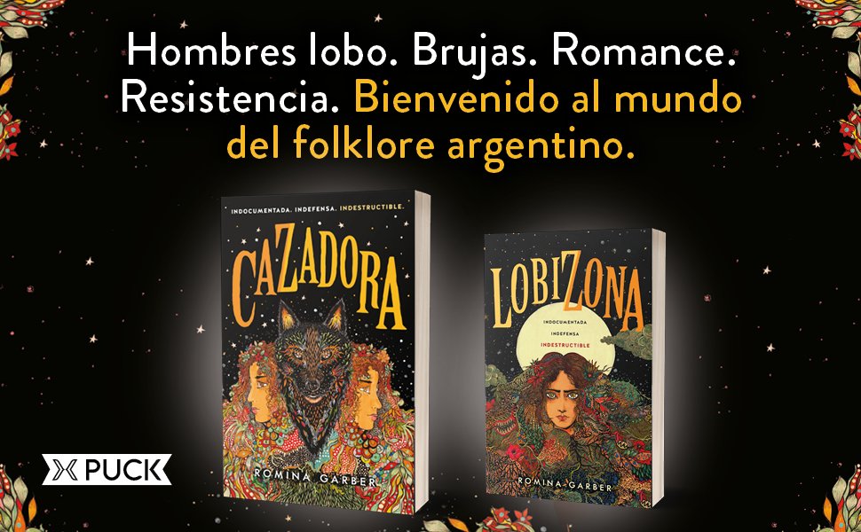 ¿Ya habéis leído #Lobizona de @rominagarber? ¿Y #Cazadora? 😏 Esta serie de fantasía es ideal para este verano. ¡No os podéis perder a Manu y este peligroso mundo! 🔥