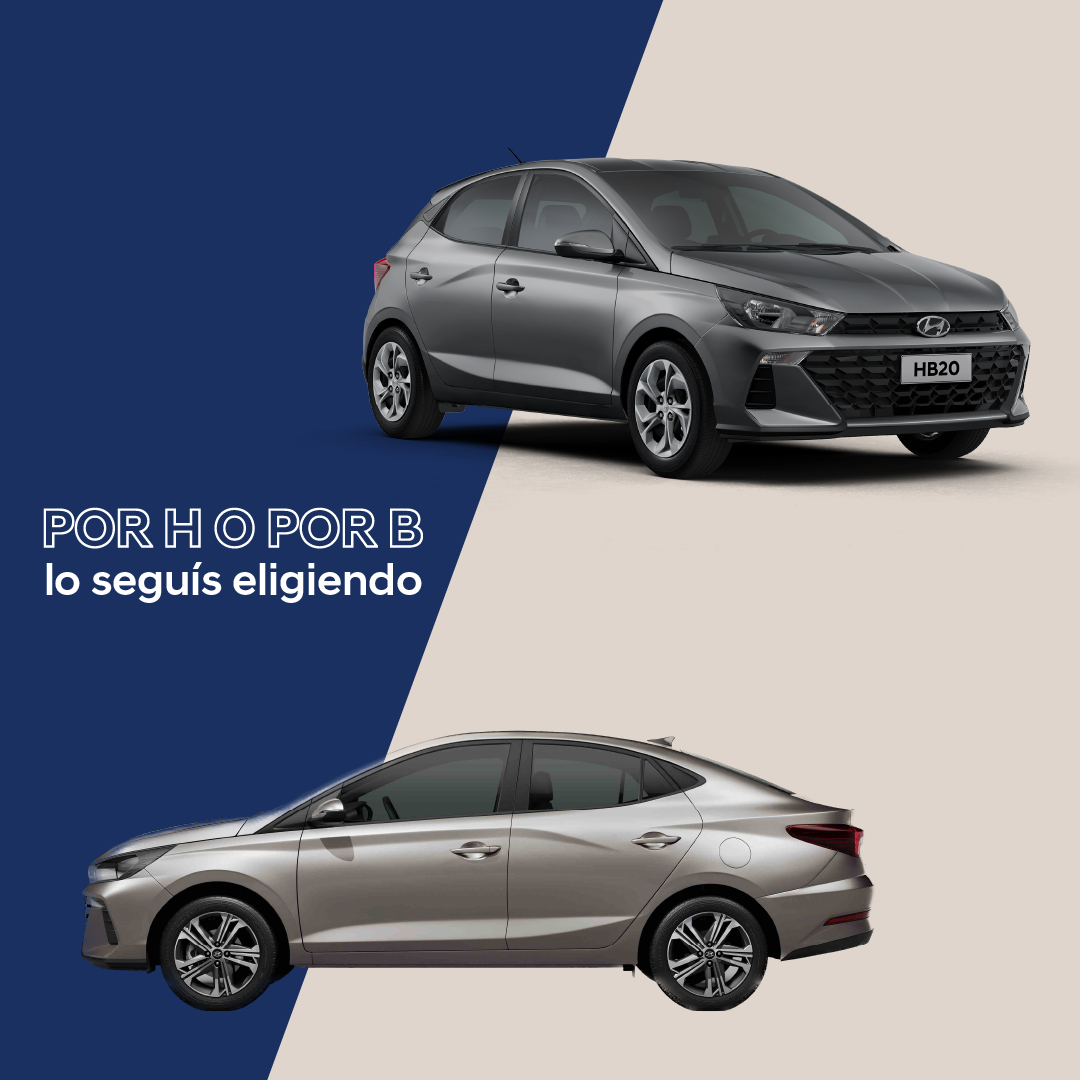 Contamos con el amplio abanico que este clásico modelo nos ofrece 🚘 Porque ellos también se renuevan, y por H o por B, los seguís eligiendo. Descubrí todos los modelos en nuestro sitio web #Hyundai #HB20