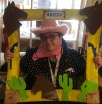 We had a great country and western party! #Cowboys #hicaactivities