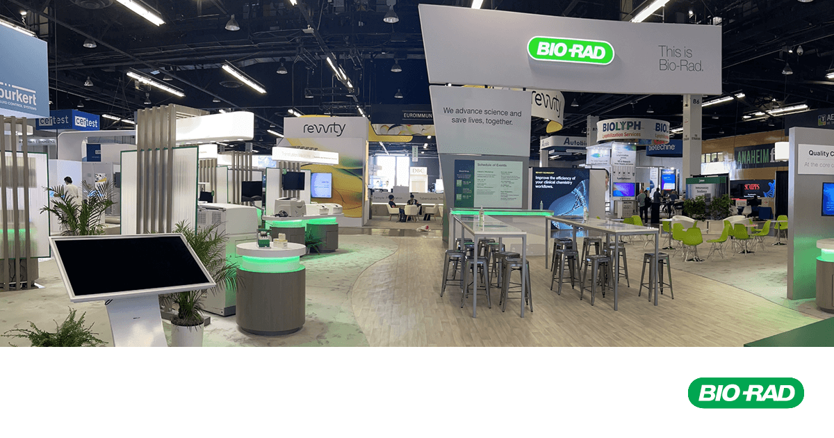 BioRadDiag's tweet photo. AACC kicks off today! Come visit the Bio-Rad team at booth 3239 and see how we can help empower your exceptional lab.  Schedule a meeting or demo with our team here: https://t.co/UjXtvNVwKV

#2023AACC #biorad https://t.co/asylagIpqr