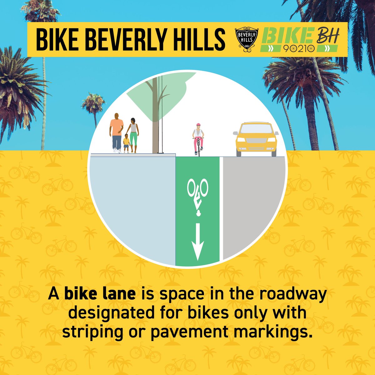CityofBevHills's tweet photo. The City is installing new bike lanes on Doheny Dr. between Burton Way and Whitworth Dr! 🚲

‼️Crews are working from 9AM - 3PM through July 28th‼️

For more info, visit https://t.co/M0CCRSxkcL #BikeBH https://t.co/UmRF21cY8l