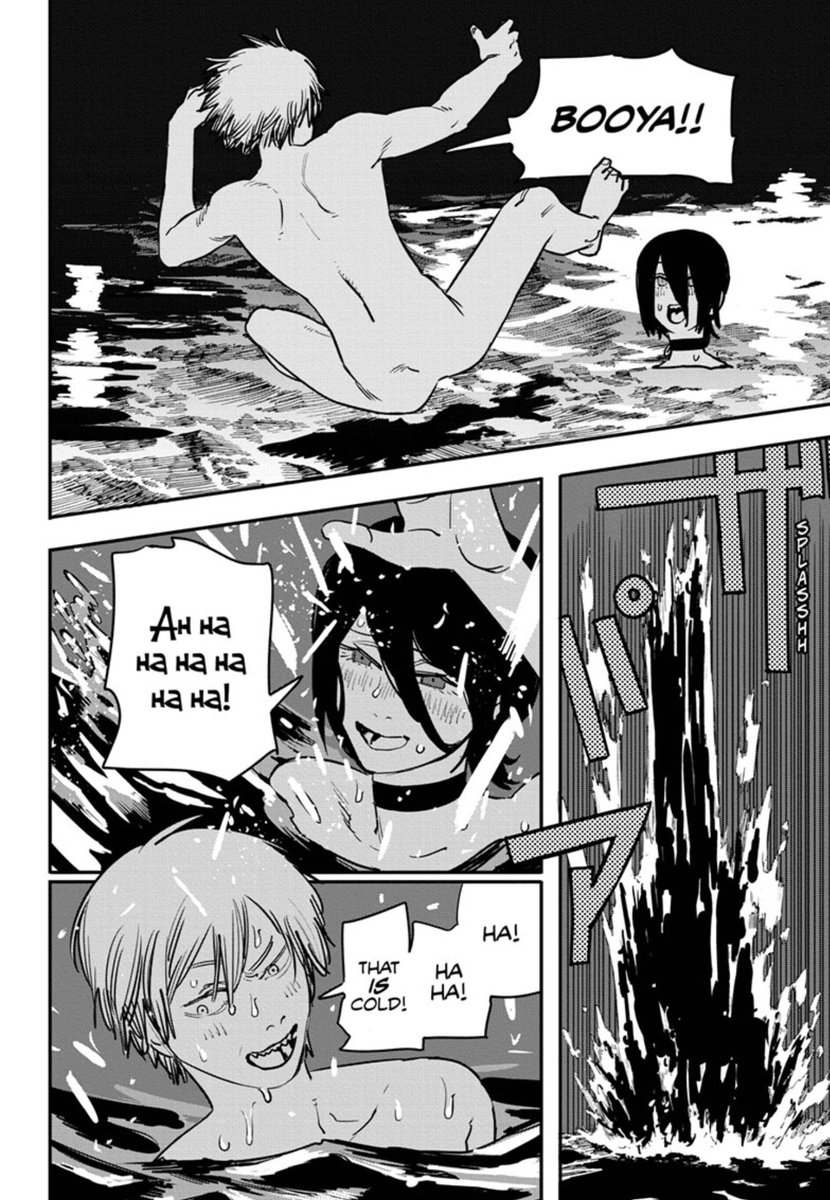 DenjiUnleashed's tweet photo. Denji really does feel the most alive when doing things he isn't supposed to. That's fighting, stealing, being where he isn't allowed, cursing, eating steak for breakfast, falling for the most sketchy woman... my boy just wants to be free and alive. It isn't about being normal fr https://t.co/YNjeiktQIv