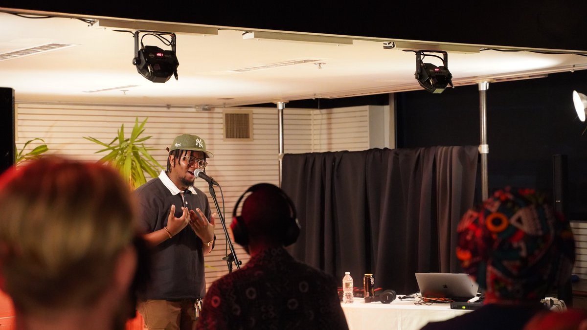 RADIOKISMET (@radlokismet) on Twitter photo Last week, we had the chance to host The Bul Bey for a live release party of his EP I Don't Have Time to Doubt Myself, alongside artists PreauXX, AWFM, Balmour, and more from @weareunapologetic.
It was an absolute blast - thanks to everyone who came to the show! Last week, we had the chance to host The Bul Bey for a live release party of his EP I Don't Have Time to Doubt Myself, alongside artists PreauXX, AWFM, Balmour, and more from @weareunapologetic.
It was an absolute blast - thanks to everyone who came to the show!