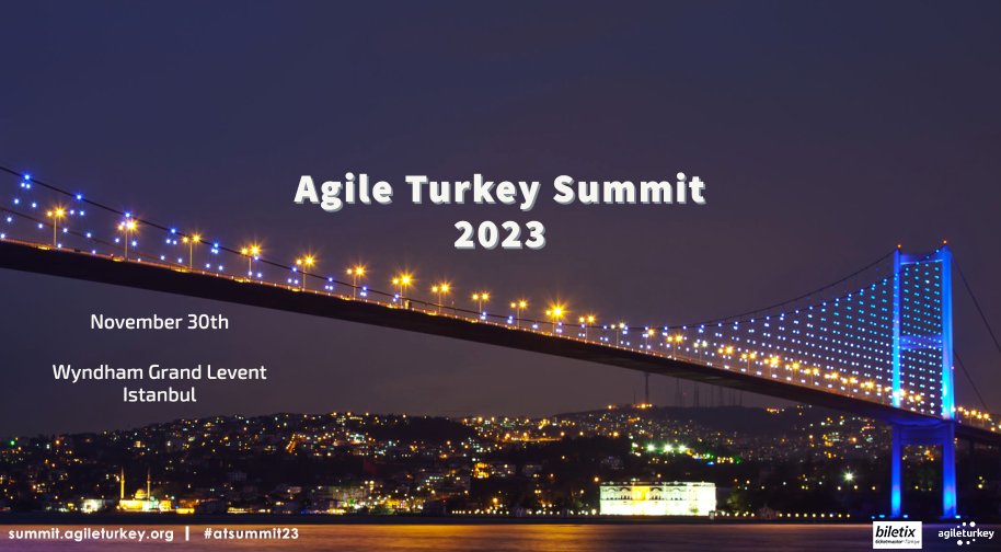Agile Turkey Summit 2023 tickets are on sale! Do not miss the Super Early Bird discounted price opportunity until end of July. Tickets are on <a href="/Biletix/">Biletix</a> 
#atsummit23

biletix.com/etkinlik/2ACM0…