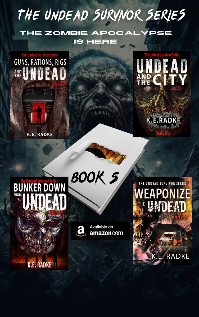So excited for book 5! Can't wait for Lincoln's horror show to continue. Start book 1 today
amazon.com/Guns-Rations-R…