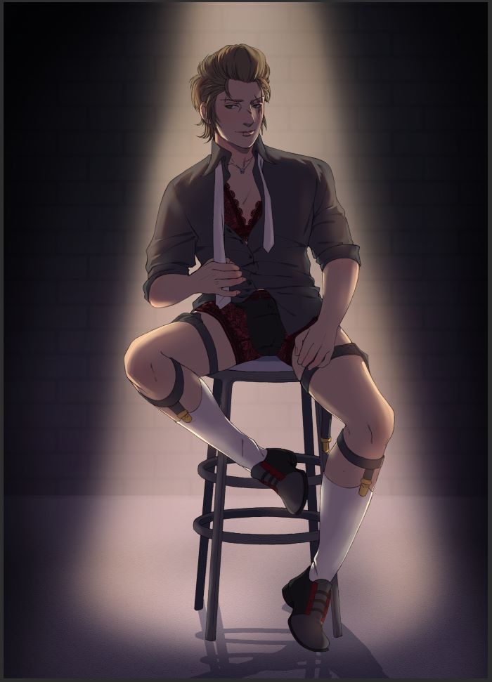 I was part of the <a href="/ignispinupzine/">Insomniac Magazine</a> ! The art burn out hit very hard during that project and I was about to drop out. But my hero <a href="/neutruel/">neutruel</a> was so generous to help me finishing it, doing the lighting and bg. Thank you infinitely, this wouldn't exist without you 💜