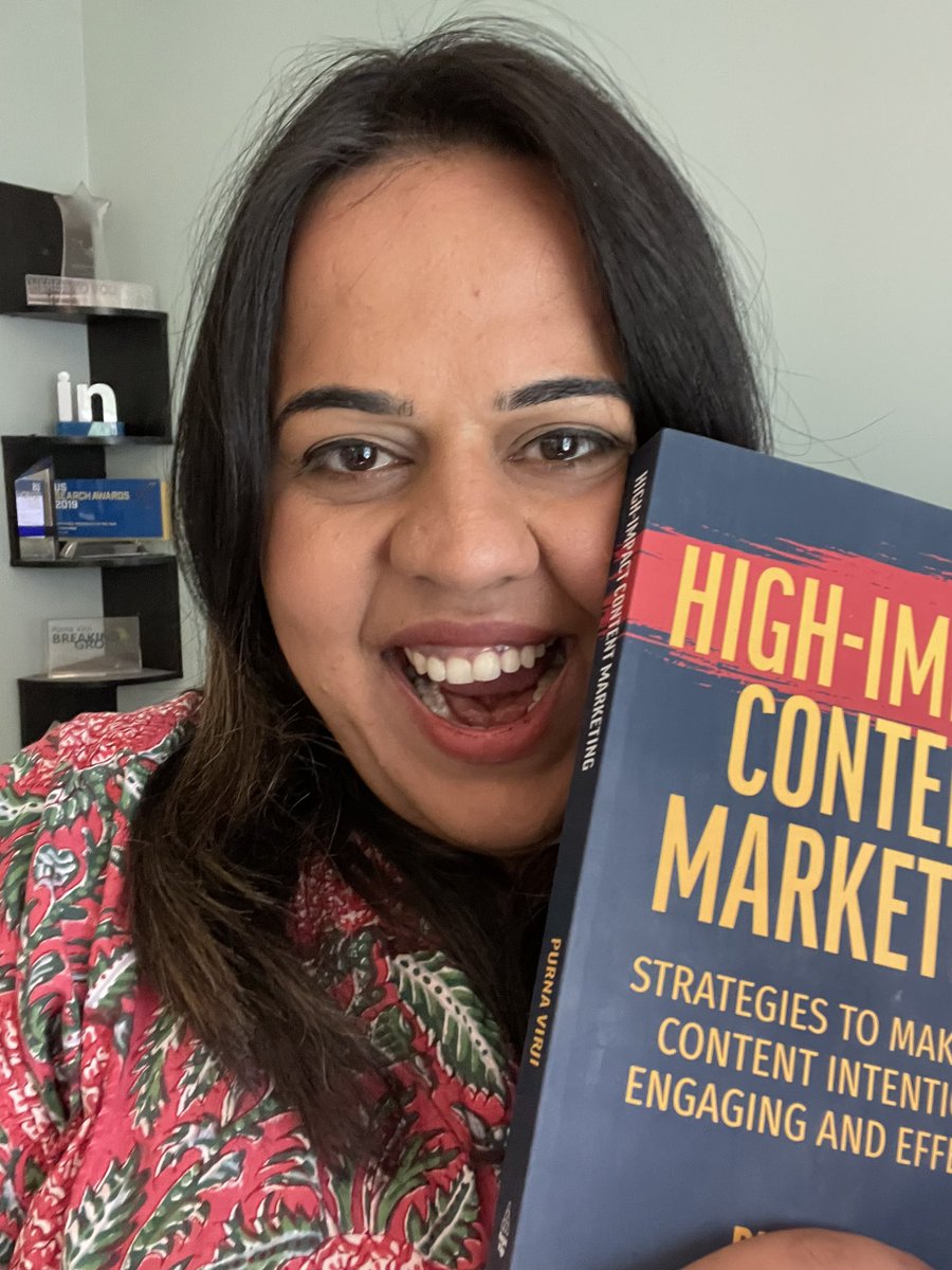 Today’s the day! High-Impact Content Marketing is launched into the world and I’m so darned excited for you to get your hands on it. 

Check out a free sample chapter and use the exclusive launch week code HIGHIMPACT to get 25% off this week only! Link: koganpage.com/marketing-comm…