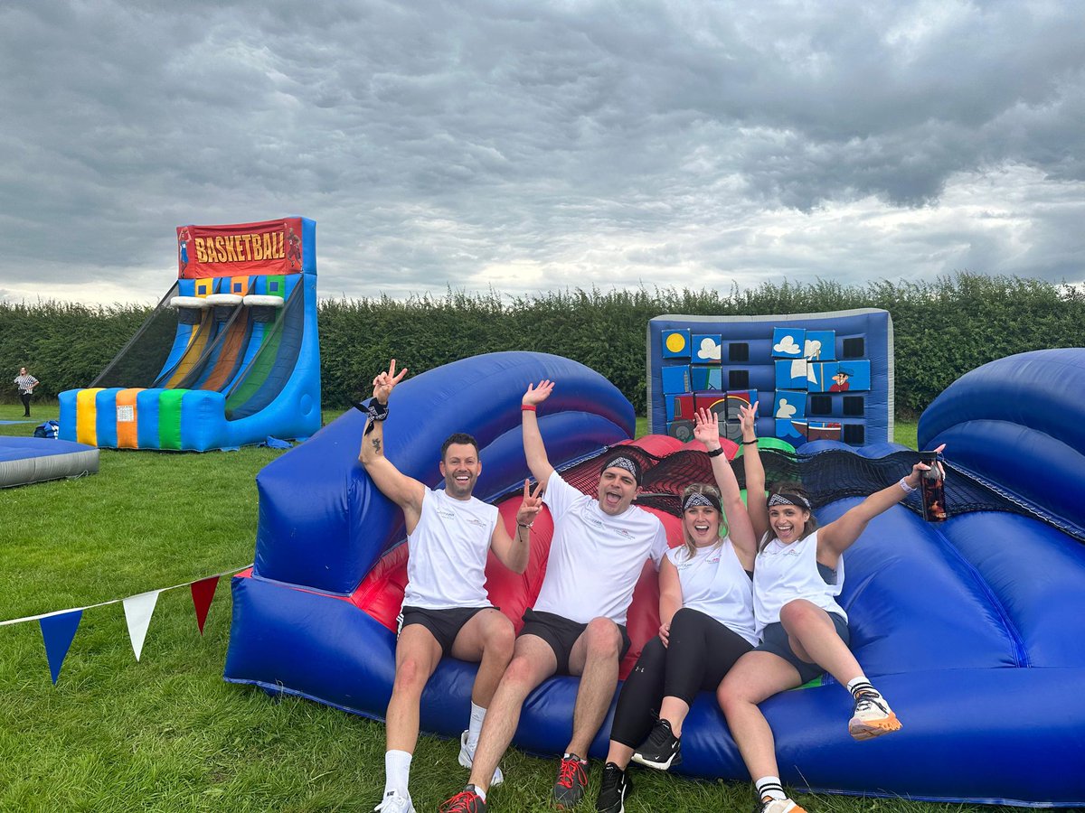 'Convey Charity Cruisaders' are celebrating our 4th place win (out of 18) at the #ItsAKnockout event! 

A great day raising money and awareness for Samuel's Promise, a special named fund at @CCLG_UK 

Well done team! 😍 

Thanks for organising a spectacular day <a href="/AconveyancingUK/">AconveyancingLtd</a>
