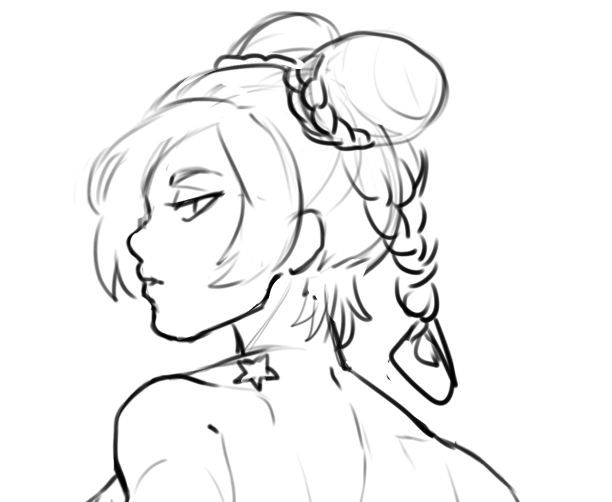 It's summer so I'm already working on my annual tradition of drawing Joylne on swimsuit ☺️ full preview on P~
