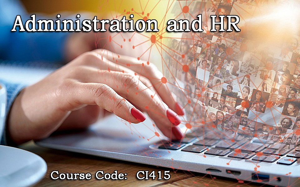 Administration and HR Course Code:  CI415 
This course will examine administration techniques and the concept of Human Resources in the work place.
v4.oasissis.com/cgi-bin/v5/pub…